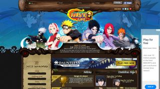 
                            5. Naruto Game - Jogo online de Naruto RPG