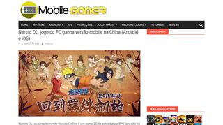 
                            7. Naruto OL: jogo do PC ganha versão mobile na China ...