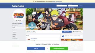 
                            4. Naruto Online - Home | Facebook