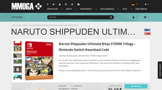 
                            5. Naruto Shippuden Ultimate Ninja STORM Trilogy - MMOGA