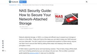 
                            8. NAS Security Guide: How to Secure Your Network-Attached ...