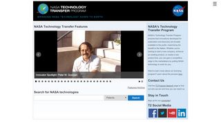 
                            7. NASA Technology Transfer Portal (T2P)