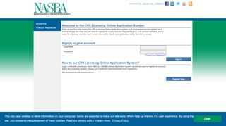 
                            6. NASBA CPA Licensing