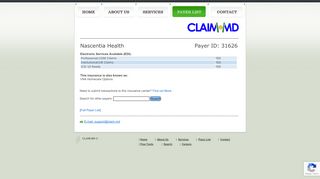 
                            6. Nascentia Health - CLAIM.MD