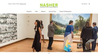 
                            6. Nasher Museum of Art at Duke University: Home