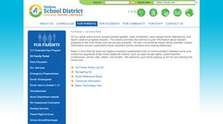 
                            4. Nashua School District - X2 Family Portal