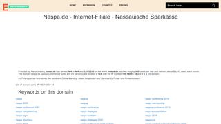 
                            3. Naspa.de: Internet-Filiale - Nassauische Sparkasse