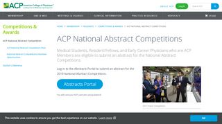 
                            1. National Abstract Competition | ACP - American College of Physicians