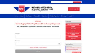 
                            4. National Association of Flight Instructors