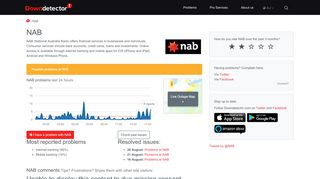 
                            9. National Australia Bank (NAB) down? Current outages | Down Detector
