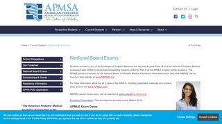 
                            7. National Board Exams - APMSA