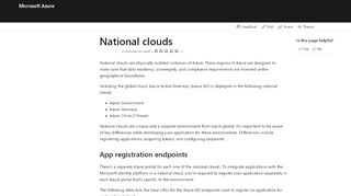 
                            9. National Clouds - Microsoft Docs