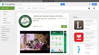 
                            5. National Digital Library of India – Apps on …