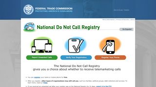 
                            10. National Do Not Call Registry