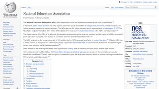 
                            6. National Education Association - Wikipedia