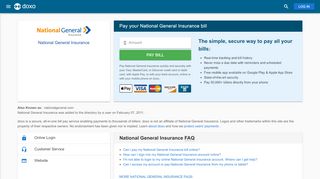 
                            11. National General Insurance | Pay Your Bill Online | doxo.com