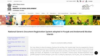 
                            6. National Generic Document Registration System adopted in Punjab ...