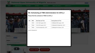 
                            3. National Open University of Nigeria: Home