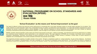 
                            2. national programme on school standards and ... - NUEPA