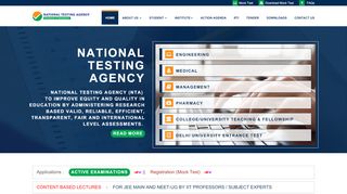 
                            2. National Testing Agency