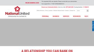 
                            8. National United Bank