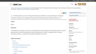 
                            5. National Voluntary Laboratory Accreditation Program (NVLAP)