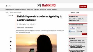 
                            9. Natixis Payments introduces Apple Pay to Apetiz’ customers