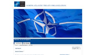
                            8. NATO Vacancies - Taleo