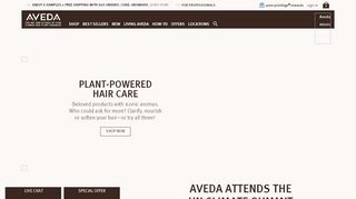 
                            7. Natural Hair Products, Shampoos, Conditioners & Salons | Aveda