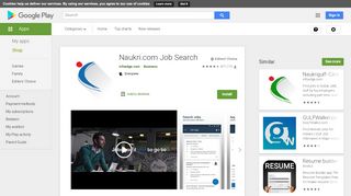 
                            7. Naukri.com Job Search - Apps on Google Play