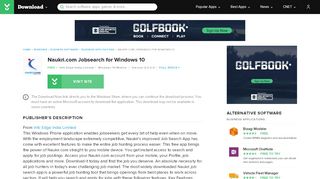 
                            9. Naukri.com Jobsearch for Windows 10 - Free …