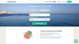 
                            4. Nauta WiFi recharges in Cuba - Fonoma