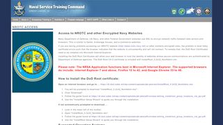 
                            9. Naval Service Training Command - NROTC Access