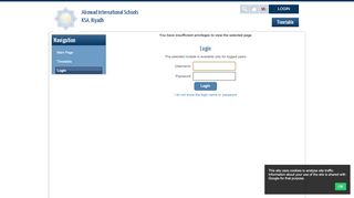 
                            4. Navigation - Login | Arrowad International Schools, KSA, Riyadh