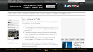 
                            7. Navy eLearning (NeL) - MilitarySpot.com