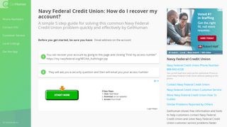 
                            8. Navy Federal Credit Union: How do I recover my account ...