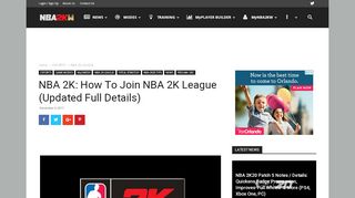 
                            1. NBA 2K: How To Join NBA 2K League (Updated Full Details ...
