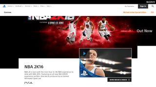 
                            9. NBA 2K16 Game | PS4 - PlayStation