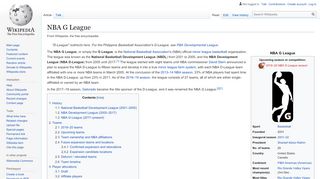 
                            3. NBA G League - Wikipedia