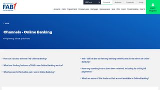 
                            4. NBAD Online Services - First Abu Dhabi Bank