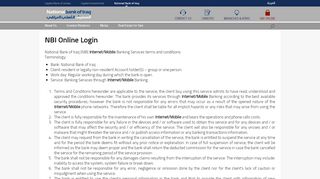 
                            5. NBI Online Login | National Bank of Iraq