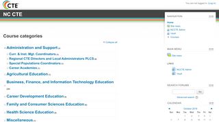 
                            3. NC CTE Moodle - NC State University