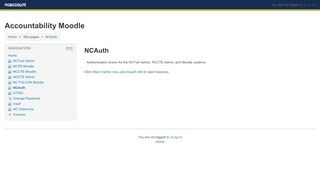 
                            3. ncaccount: NCAuth