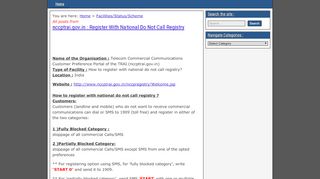 
                            3. nccptrai.gov.in : Register With National Do Not …