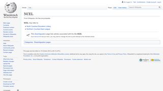 
                            3. NCEL - Wikipedia