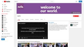 
                            7. NCFE - YouTube