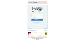 
                            4. NCID Login Forgot Username Forgot Password Unlock ...