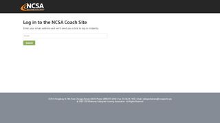 
                            2. NCSA Coach | Get Login Link | NCSA Coach …