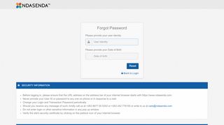 
                            4. NDASENDA™ - Banking Login