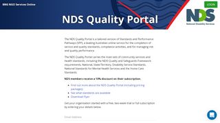 
                            1. NDS Quality Portal - BNG SPP